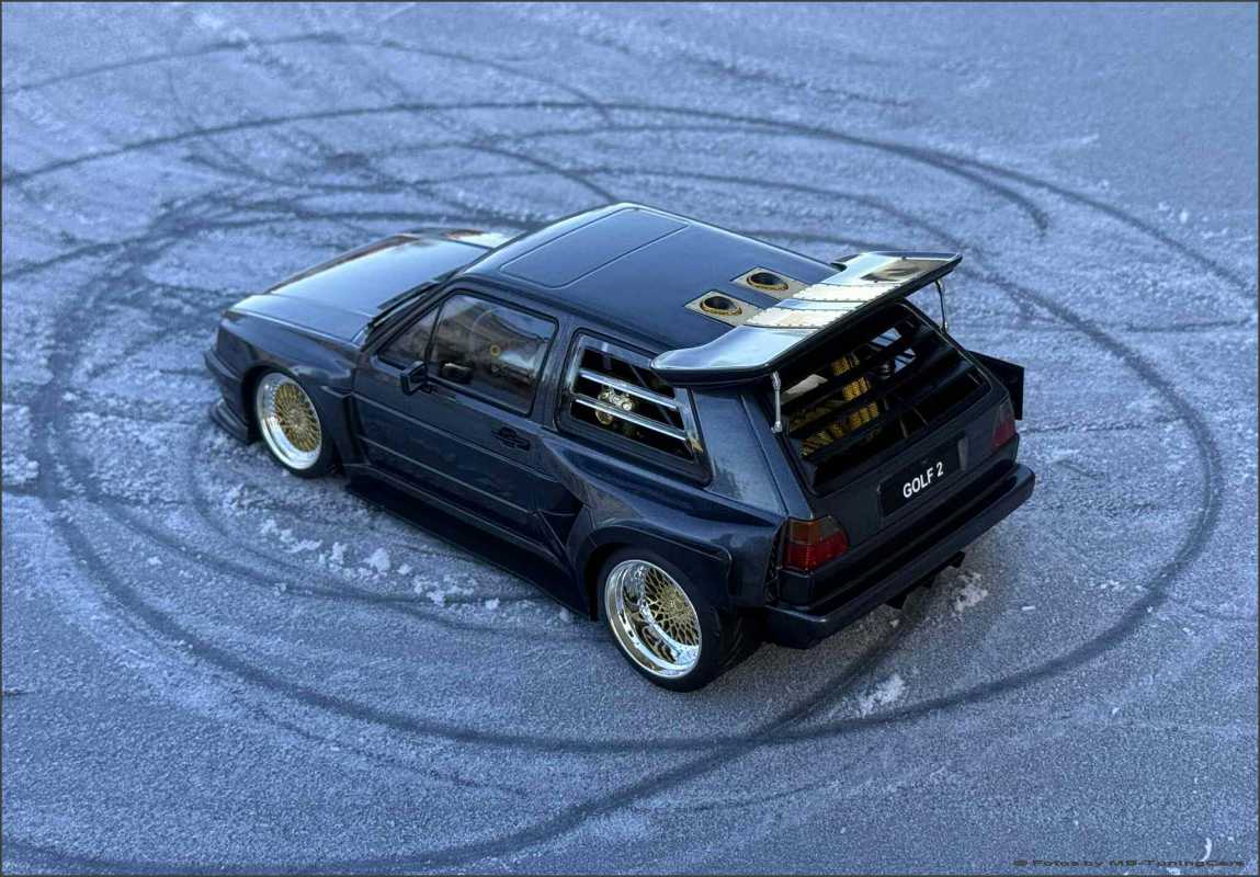 1:18 VW Golf MK2 R32 JP Widebody